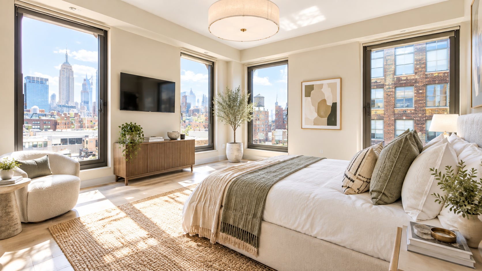 55 West 17th Street Bedroom