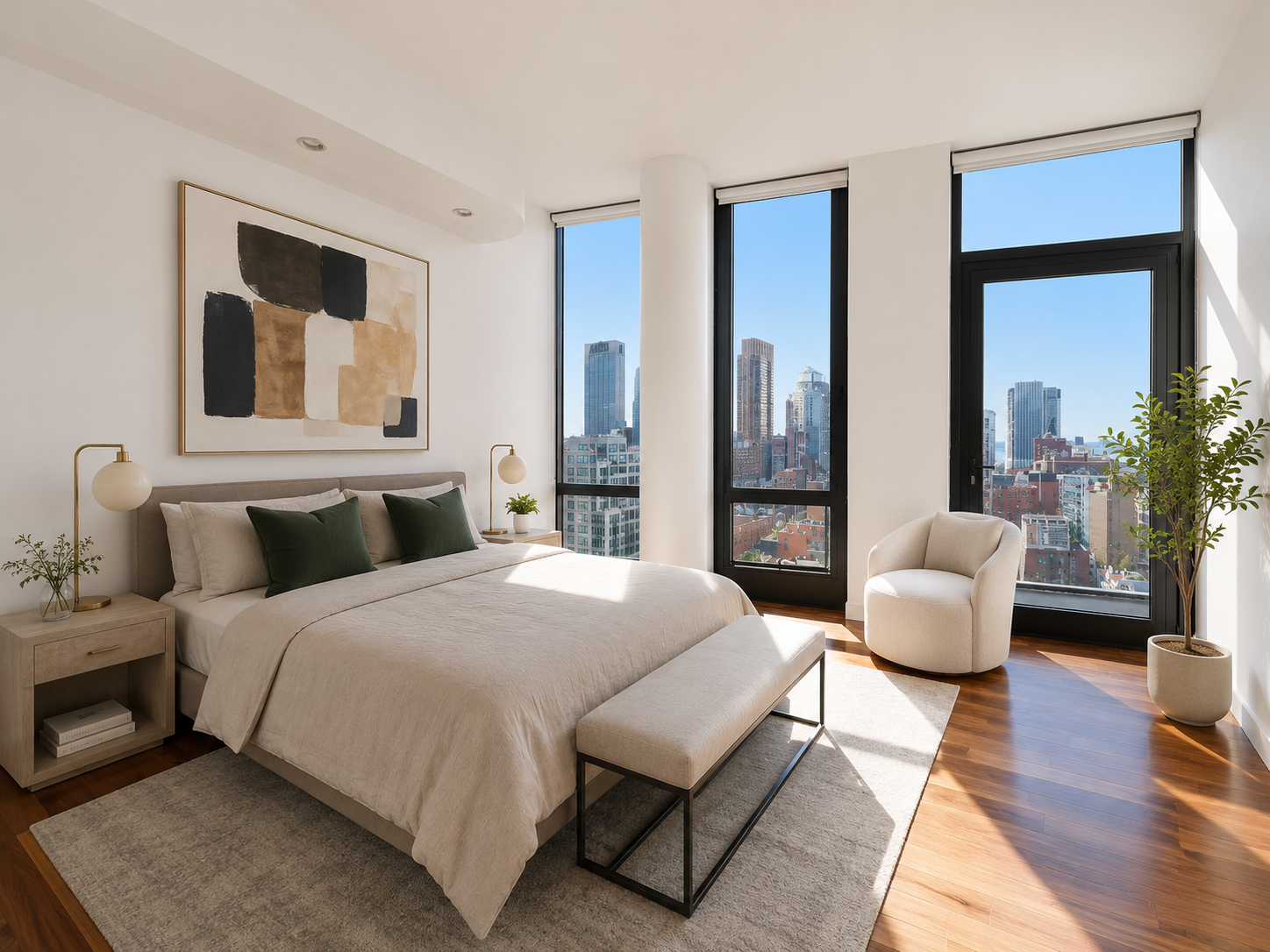 101 Warren St Bedroom-1