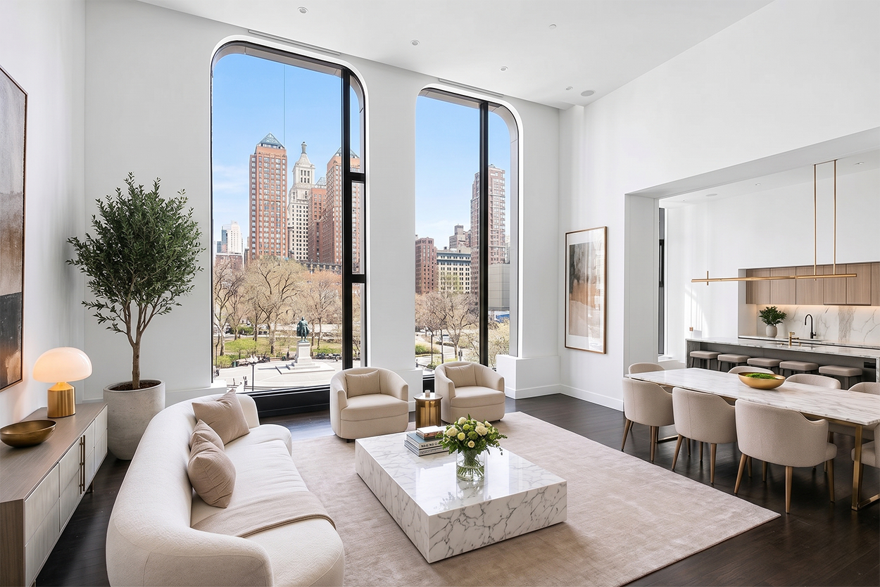 15 Union Square West Living Room