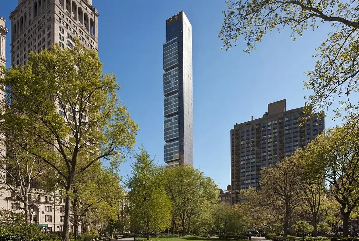 23 East 22nd Street condo building viewed from Madison Square Park