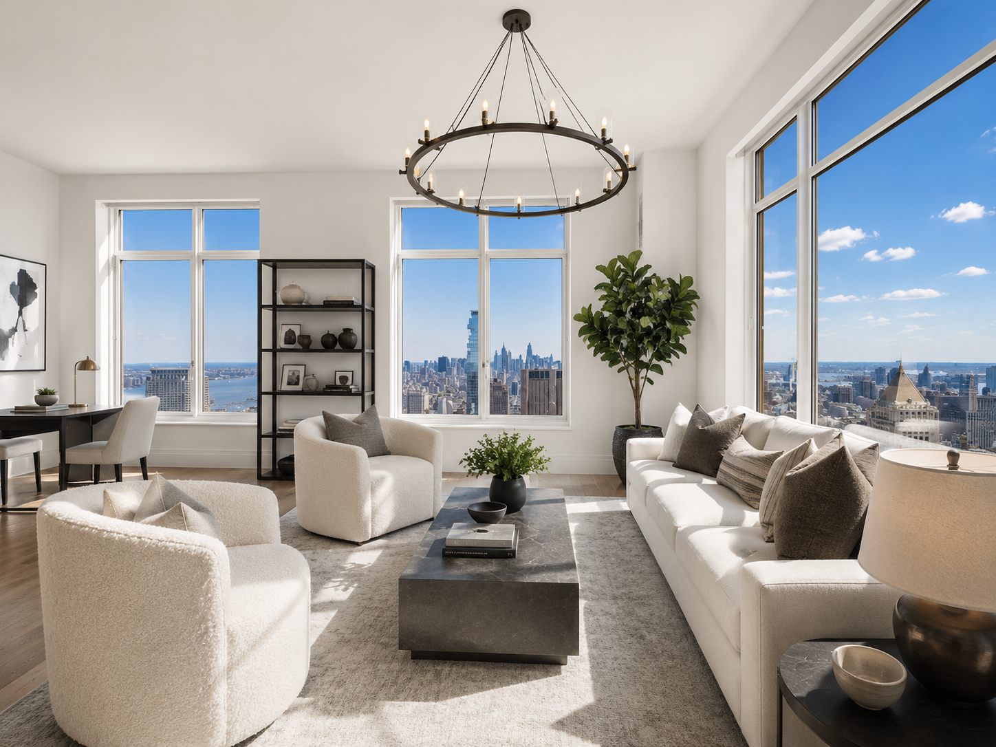 30 Park Place Living Room