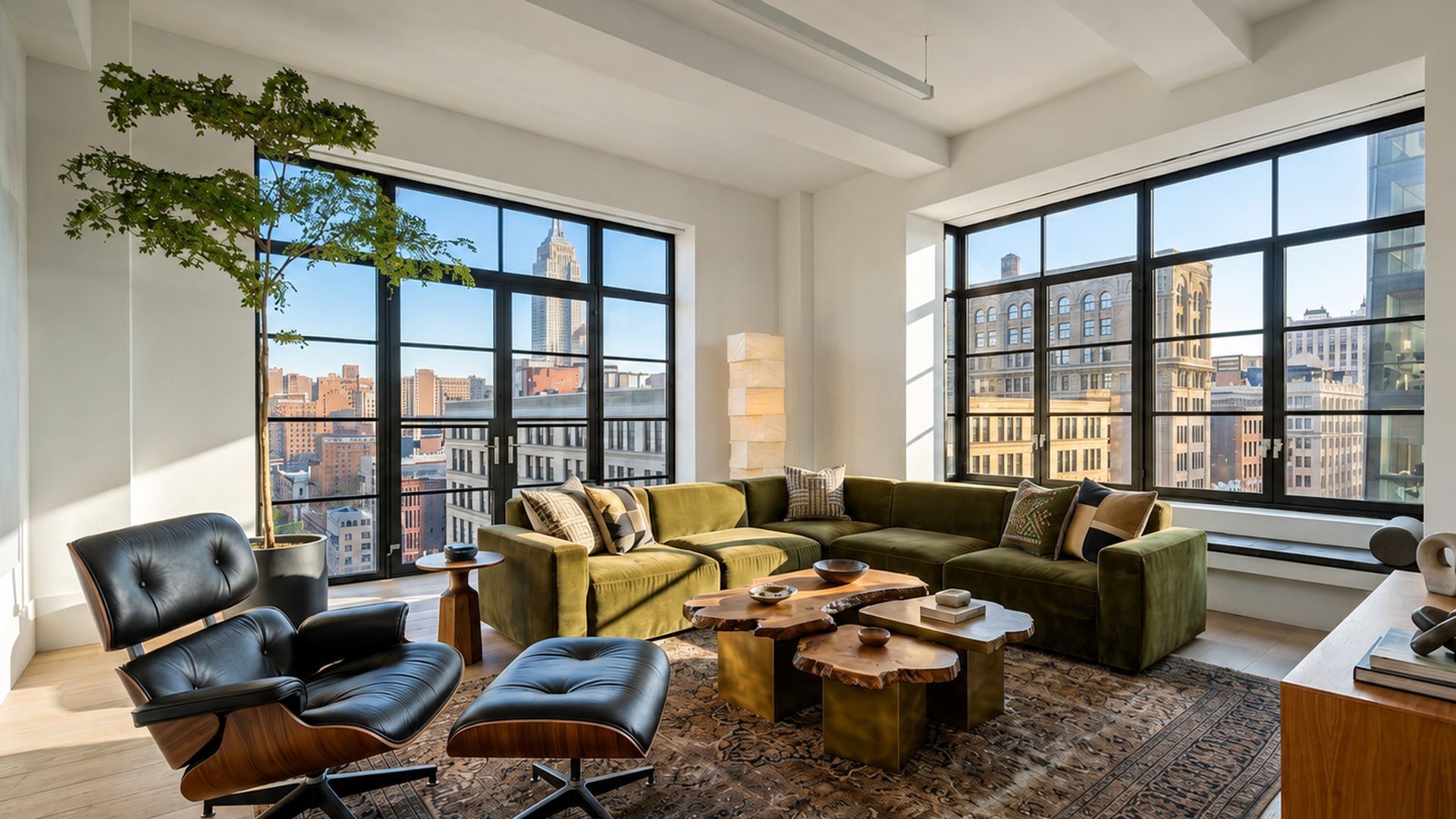 404 Park Ave Living Room 