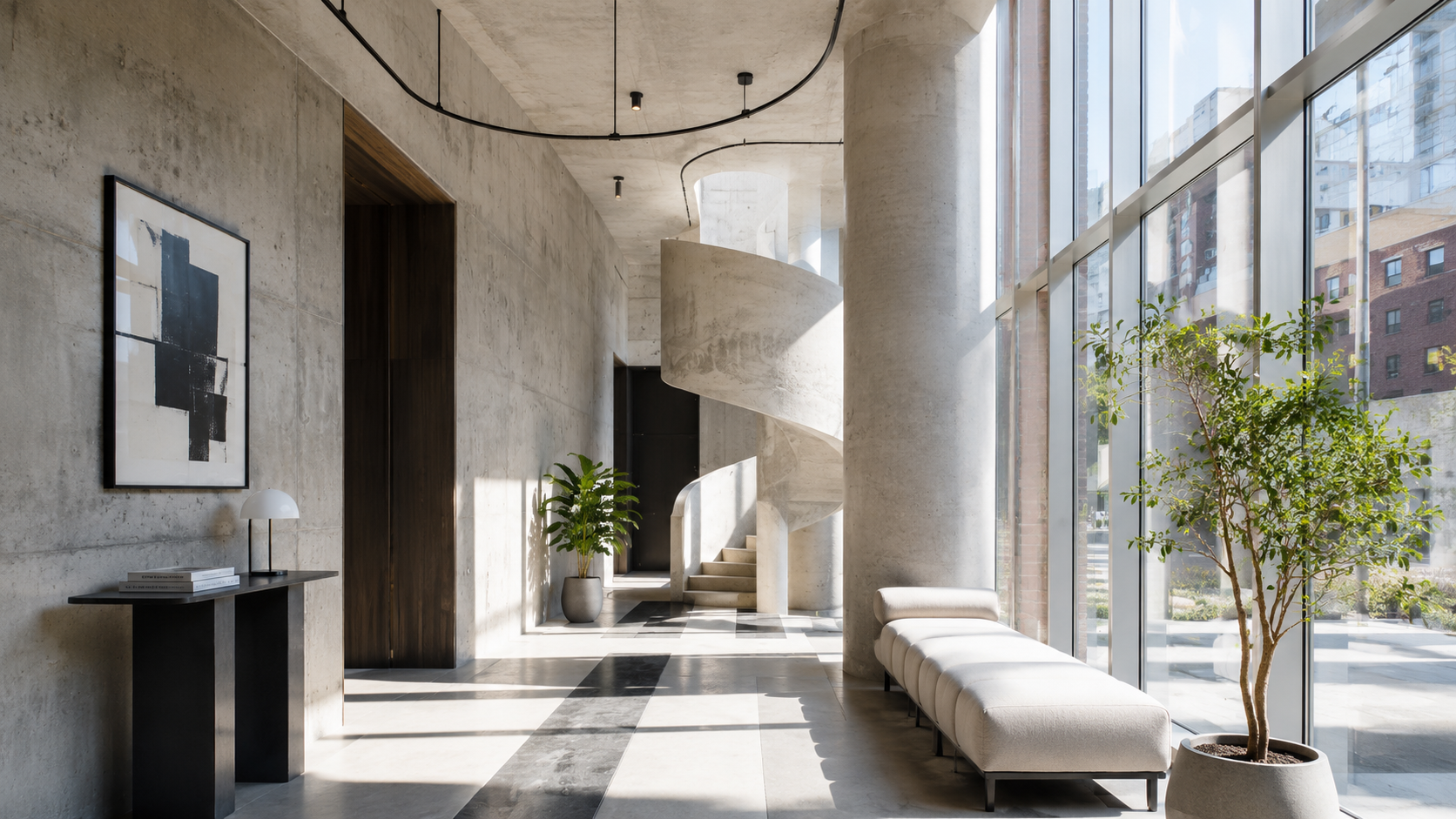 56 Leonard Building Interior