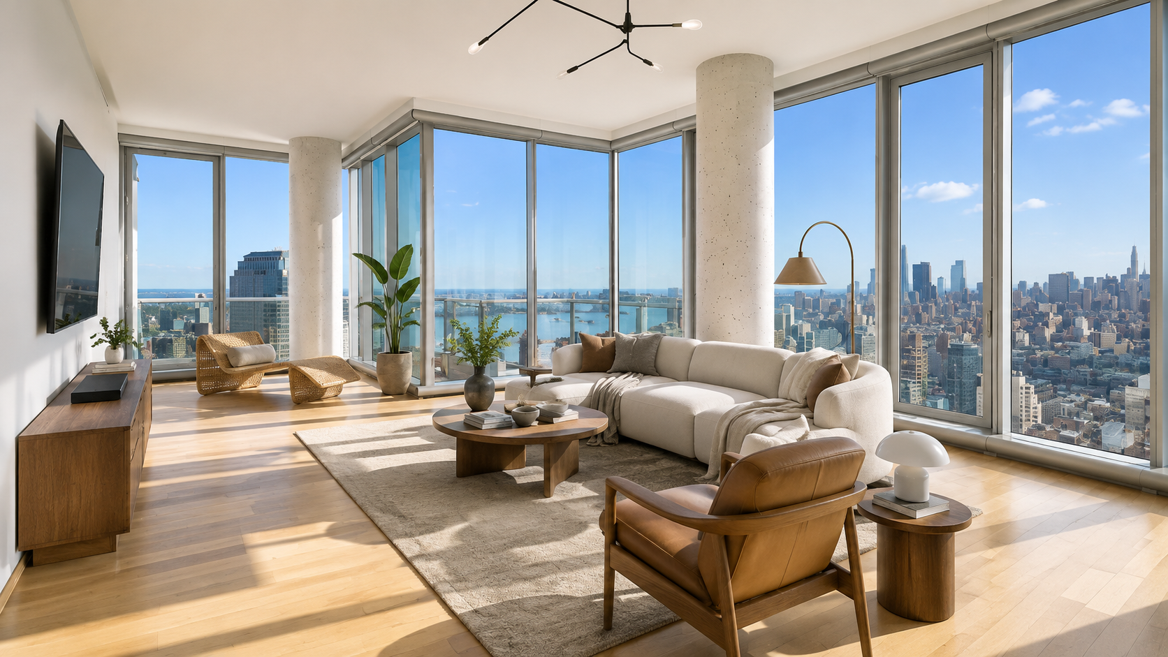 56 Leonard Living Room 1
