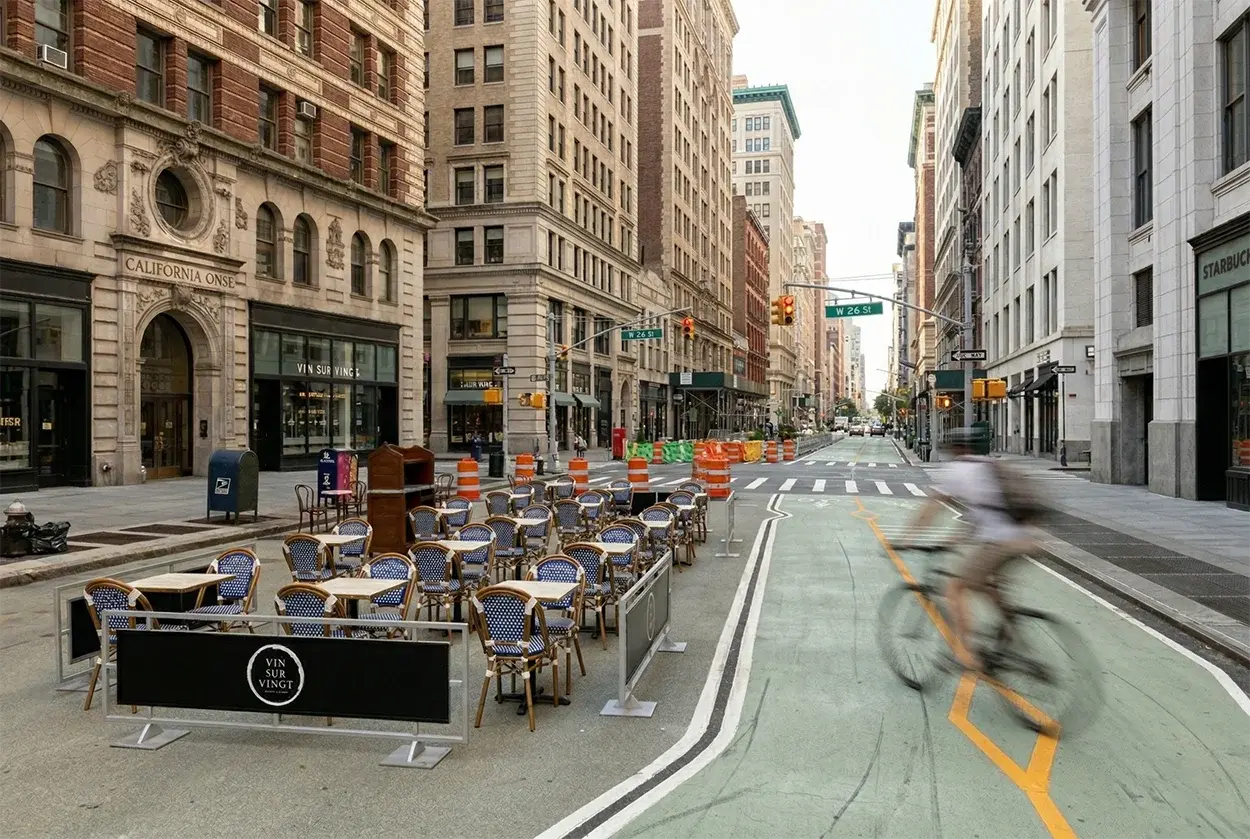Nomad Neighborhood street dining