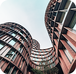 curved modern building exterior